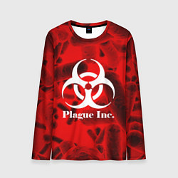 Лонгслив мужской PLAGUE INC, цвет: 3D-принт