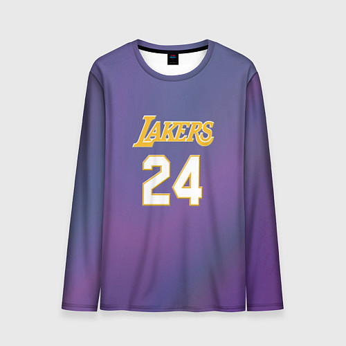 Мужской лонгслив Los Angeles Lakers Kobe Brya / 3D-принт – фото 1