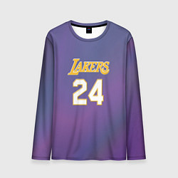 Лонгслив мужской Los Angeles Lakers Kobe Brya, цвет: 3D-принт