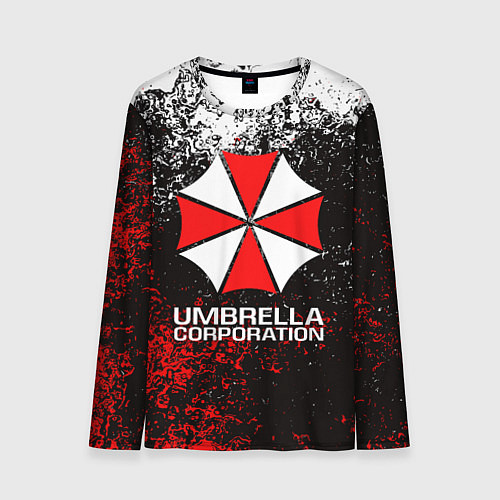 Мужской лонгслив UMBRELLA CORP / 3D-принт – фото 1