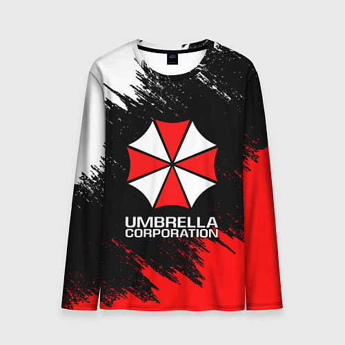 Мужской лонгслив UMBRELLA CORP / 3D-принт – фото 1