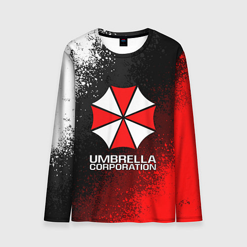 Мужской лонгслив UMBRELLA CORP / 3D-принт – фото 1