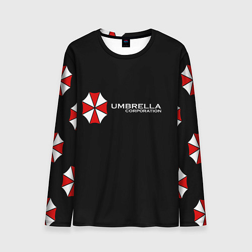 Мужской лонгслив Umbrella Corporation / 3D-принт – фото 1