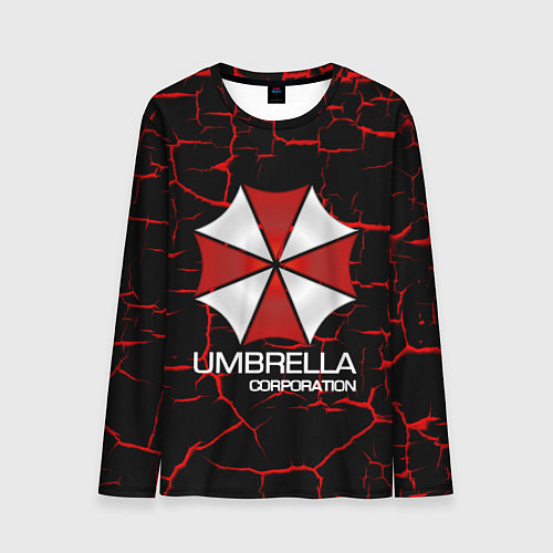 Мужской лонгслив UMBRELLA CORP / 3D-принт – фото 1