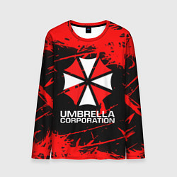 Лонгслив мужской UMBRELLA CORPORATION, цвет: 3D-принт