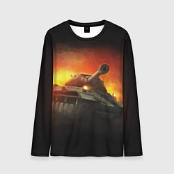 Лонгслив мужской Tank, цвет: 3D-принт