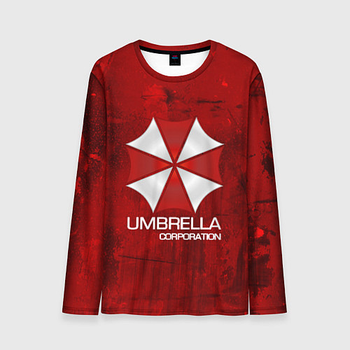 Мужской лонгслив UMBRELLA CORP / 3D-принт – фото 1