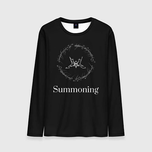 Мужской лонгслив Summoning / 3D-принт – фото 1