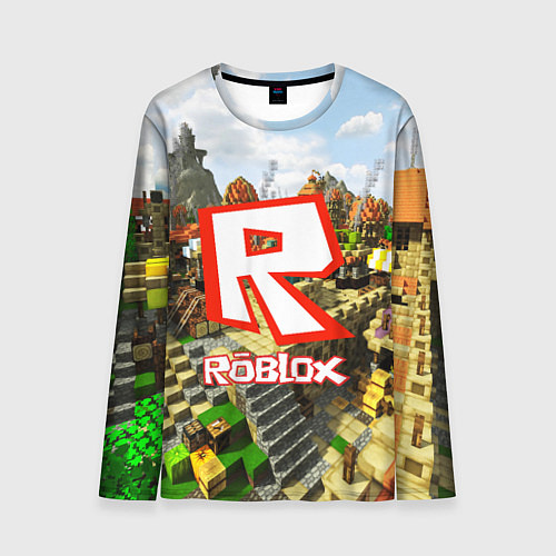 Мужской лонгслив ROBLOX / 3D-принт – фото 1