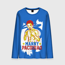 Лонгслив мужской Manny Pacquiao, цвет: 3D-принт