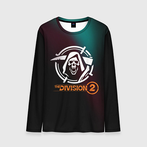 Мужской лонгслив The Division 2 Logo / 3D-принт – фото 1