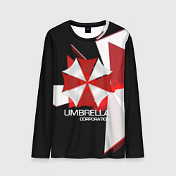 Лонгслив мужской UMBRELLA CORP, цвет: 3D-принт