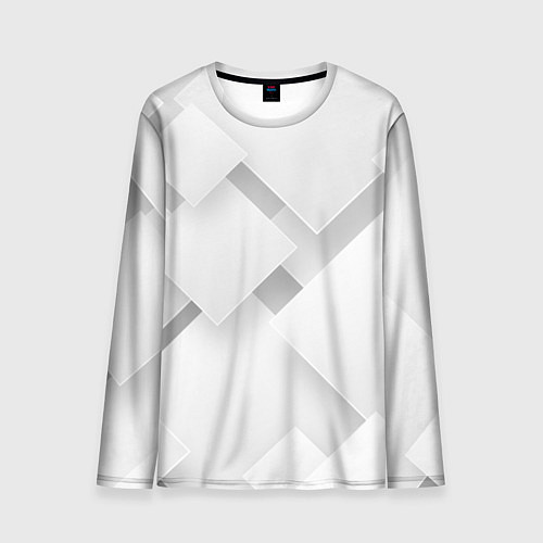 Мужской лонгслив Геометрическая Абстракция / 3D-принт – фото 1