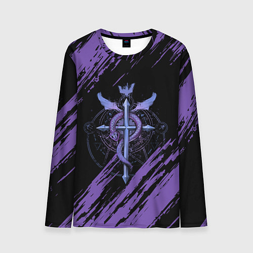 Мужской лонгслив Стальной алхимик / 3D-принт – фото 1