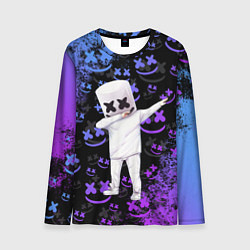Лонгслив мужской Marshmello, цвет: 3D-принт