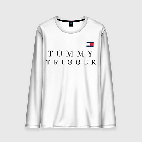 Мужской лонгслив Tommy Hilfiger , Tommy trigger / 3D-принт – фото 1