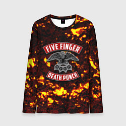 Лонгслив мужской Five Finger Death Punch, цвет: 3D-принт