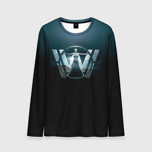 Мужской лонгслив Westworld Logo / 3D-принт – фото 1