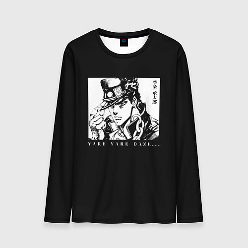 Мужской лонгслив Невероятные приключения джоджо / 3D-принт – фото 1