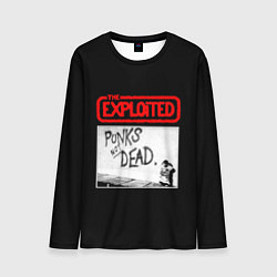 Лонгслив мужской Punks Not Dead, цвет: 3D-принт