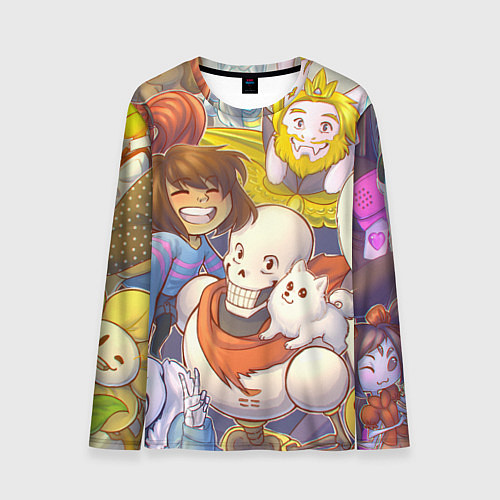 Мужской лонгслив UNDERTALE / 3D-принт – фото 1