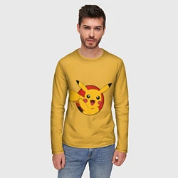Лонгслив мужской Pikachu, цвет: 3D-принт — фото 2