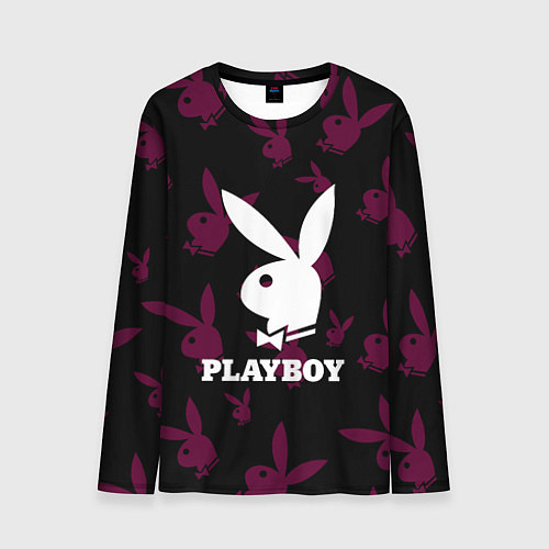 Мужской лонгслив PLAYBOY / 3D-принт – фото 1