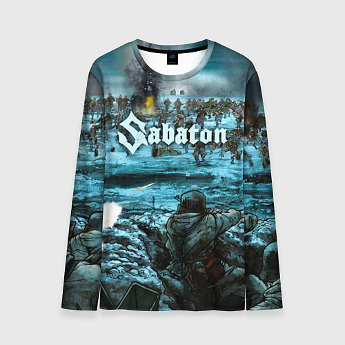 Мужской лонгслив Sabaton / 3D-принт – фото 1
