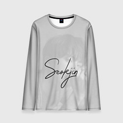 Лонгслив мужской BTS Kim SeokJin, цвет: 3D-принт