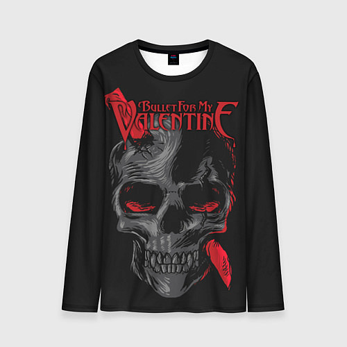 Мужской лонгслив Bullet For My Valentine / 3D-принт – фото 1