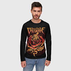 Лонгслив мужской Bullet For My Valentine, цвет: 3D-принт — фото 2