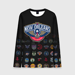 Мужской лонгслив New Orleans Pelicans 1