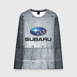 Лонгслив мужской SUBARU, цвет: 3D-принт