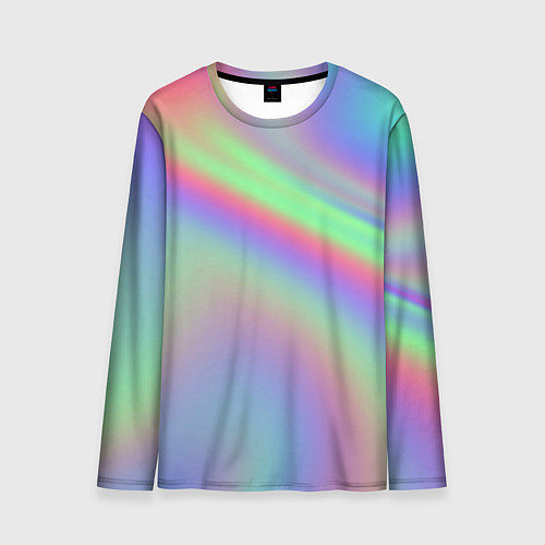 Мужской лонгслив Gradient vinyl / 3D-принт – фото 1