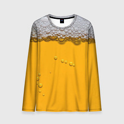 Лонгслив мужской ПИВНОЕ СЧАСТЬЕ, цвет: 3D-принт