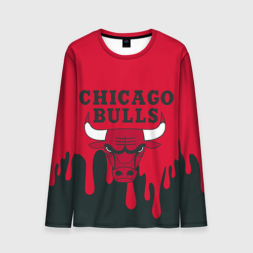 Мужской лонгслив Chicago Bulls / 3D-принт – фото 1