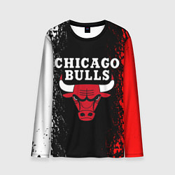 Лонгслив мужской CHICAGO BULLS, цвет: 3D-принт