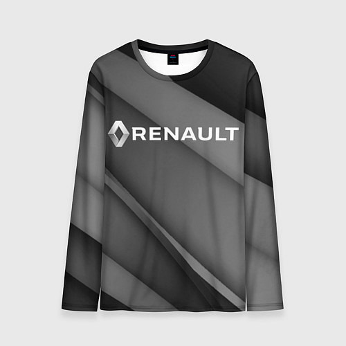 Мужской лонгслив RENAULT / 3D-принт – фото 1