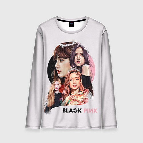 Мужской лонгслив Blackpink / 3D-принт – фото 1