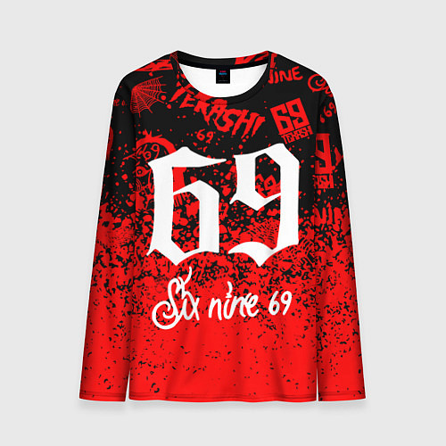 Мужской лонгслив 6ix9ine / 3D-принт – фото 1