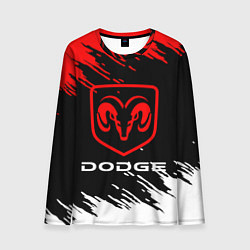 Лонгслив мужской DODGE, цвет: 3D-принт