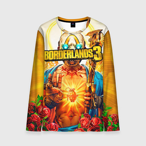 Мужской лонгслив Borderlands 3 / 3D-принт – фото 1