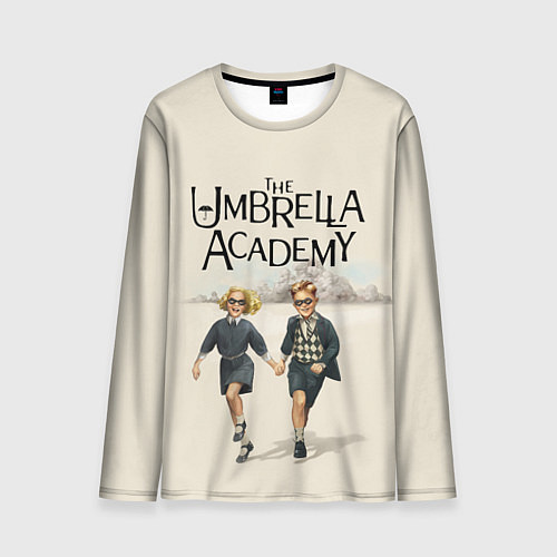 Мужской лонгслив The umbrella academy / 3D-принт – фото 1