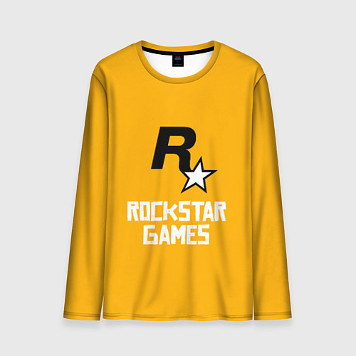 Мужской лонгслив Рокстар / 3D-принт – фото 1