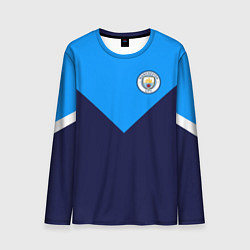 Лонгслив мужской MANCHESTER CITY, цвет: 3D-принт