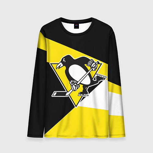 Мужской лонгслив Pittsburgh Penguins Exclusive / 3D-принт – фото 1