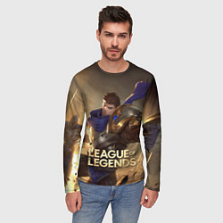 Лонгслив мужской League of legends Гарен, цвет: 3D-принт — фото 2
