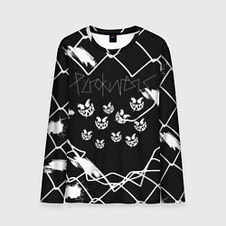 Лонгслив мужской Pyrokinesis, цвет: 3D-принт