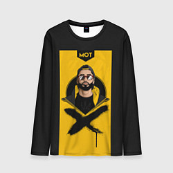 Лонгслив мужской Мот, цвет: 3D-принт