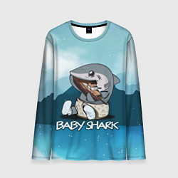 Мужской лонгслив Baby Shark